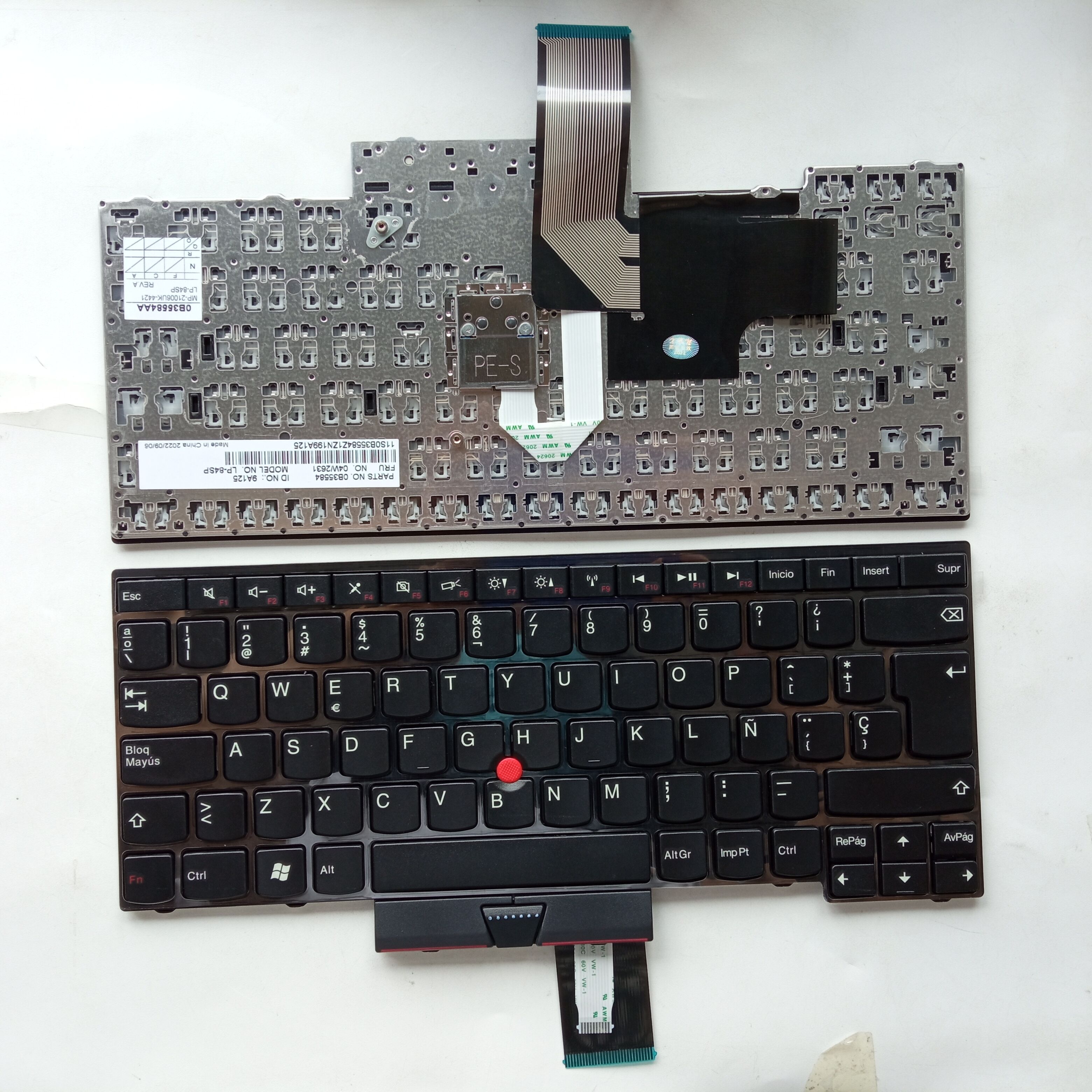 Picture of New Replacement Laptop Keyboard For IBM E430/E430C/E330/E430S/E435/S430/E445/E335/L330 BLACK FRAME BLACK (OEM) SP Layout